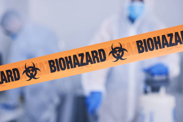Professional Biohazard Cleanup technician working in Eldorado, TX